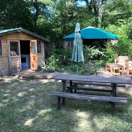 Yourte Les Hulottes En Comminges Campo de lujo *